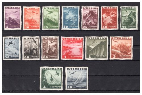 Österreich MiNr. 598-612 postfrisch