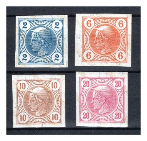 Österreich Zeitungsmarken MiNr. 101-104 postfrisch