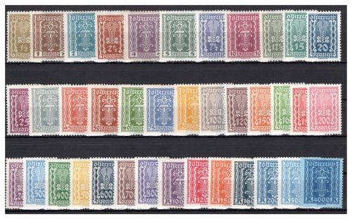 Österreich MiNr. 360-397 postfrisch