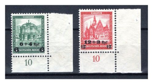 Deutsches Reich MiNr. 463-464 Eckrand postfrisch