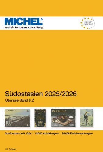 Michel Katalog Südostasien 2025/2026 ÜK 8/2 6120 Neu