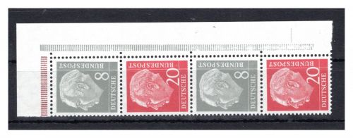 Bund Zusammendrucke MiNr. S 50 Y II postfrisch