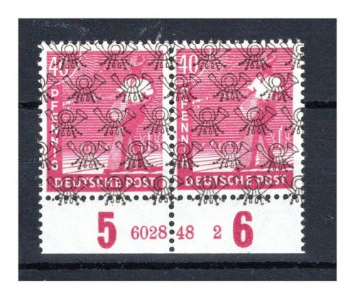 Bizone MiNr. 47 II HAN postfrisch