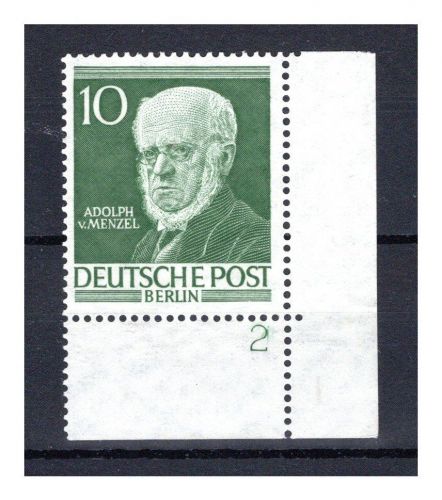 Berlin MiNr. 95 Eckrand ur postfrisch Formnummer 2