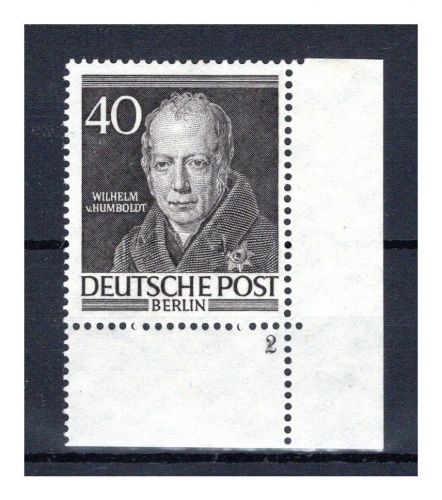 Berlin MiNr. 100 Eckrand ur postfrisch Formnummer 2