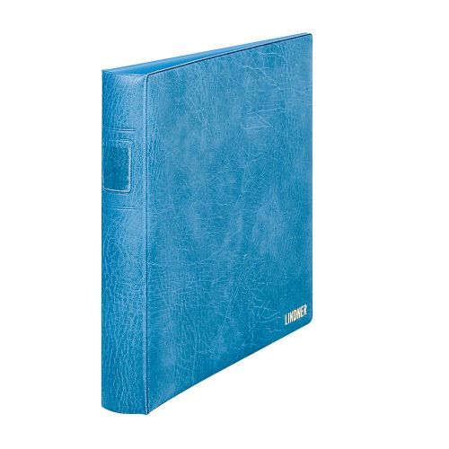 Lindner Ringbinder Blau REGULAR 1104-B Neu