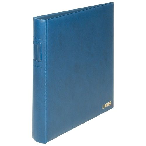Lindner Ringbinder Blau STANDARD 1102Y-B Neu