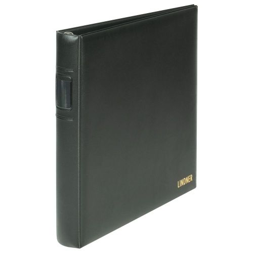 Lindner Ringbinder Schwarz STANDRAD 1102Y-S Neu