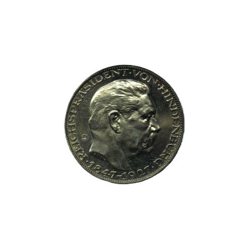 Weimar 1927 Medaille von Hindenburg, D R treuester Diener ST