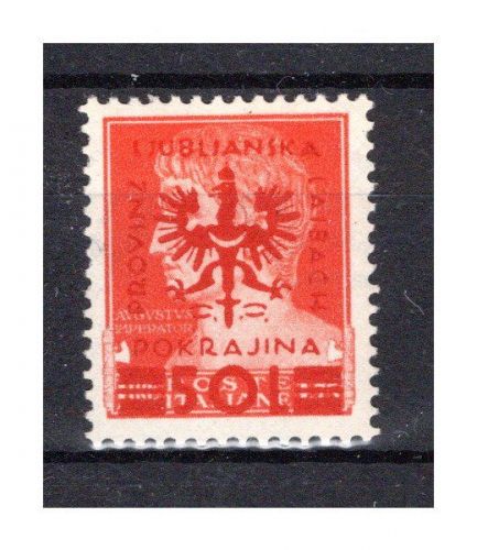 Dt. Besetzung Laibach MiNr. 19 b postfrisch Kurzbefund Brunel