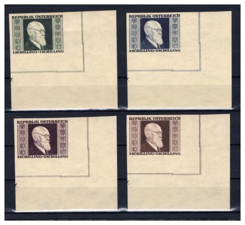 Österreich MiNr. 772-775 B postfrisch Renner