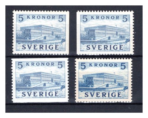 Schweden MiNr. 285 A-D postfrisch