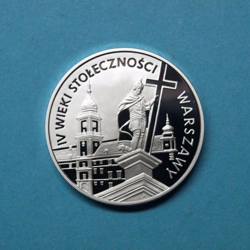 Polen 1996 20 Zlotych 400 Jahre Warschau PP