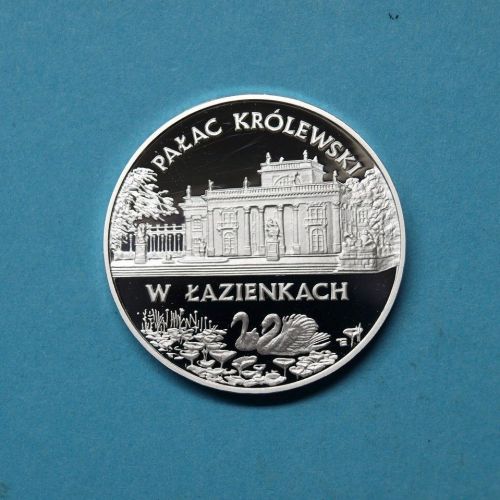 Polen 1995 20 Zlotych Palast im Park Lazienki PP