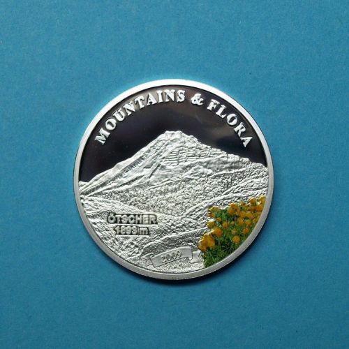 Palau 2009 5 Dollars Mountains & Flora "Ötscher" PP