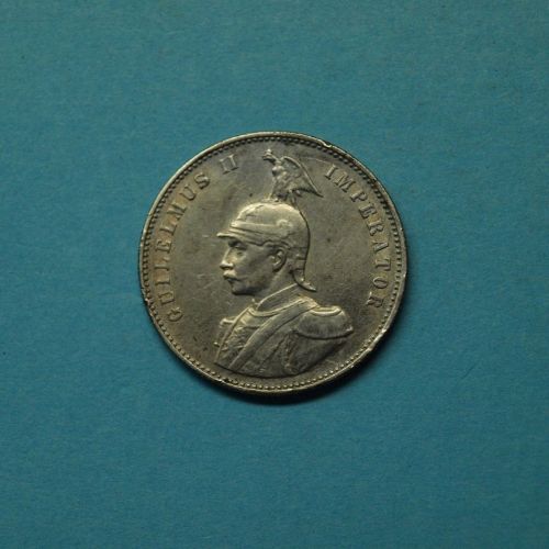 Deutsch-Ostafrika (DOA) 1907 J 1 Rupie Wilhelm II.