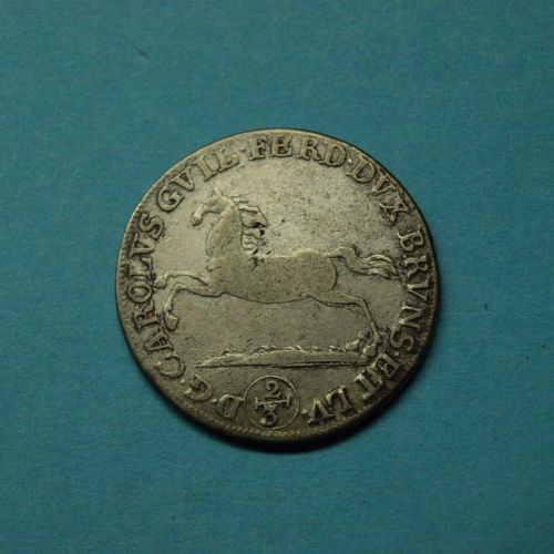 Braunschweig-Wolfenbüttel 1800 24 Mariengroschen MC, Münzpass