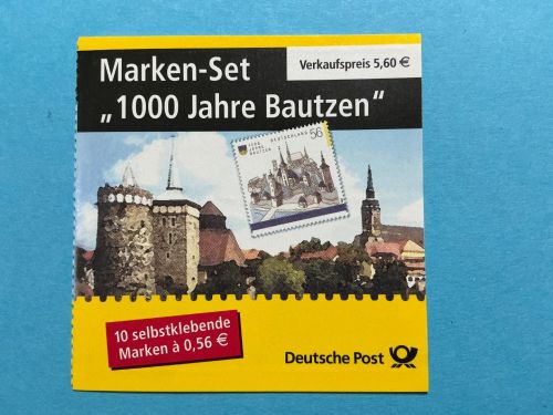 Bund Markenheftchen MiNr. MH 48b - mit gelblicher Fluoreszens ! postfrisch