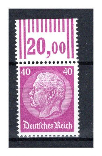 Deutsches Reich MiNr. 491 W Or postfrisch Fotoattest Schlegel