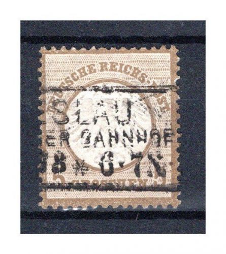Deutsches Reich MiNr. 6 gestempelt kleines Brustschild