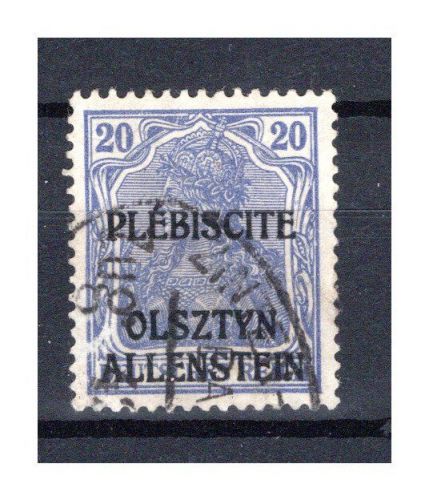 Allenstein MiNr. 5 a gestempelt Fotoattest Gruber