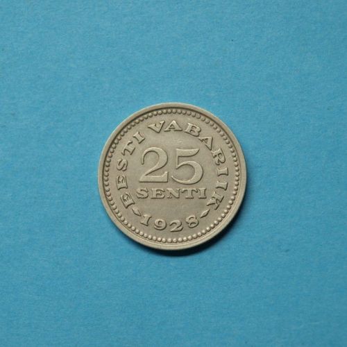 Estland 1928 25 Senti vz-st