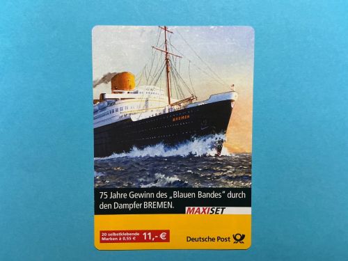 Bund Markenheftchen MiNr. MH 56 II Dampfer Bremen 2007 postfrisch