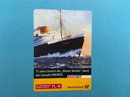 Bund Markenheftchen MiNr. MH 56 I Lb Aufkleber b - Klein! postfrisch