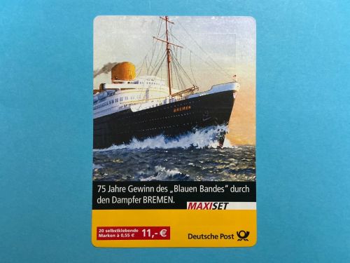 Bund Markenheftchen MiNr. MH 56 II La Aufkleber a - Groß! postfrisch