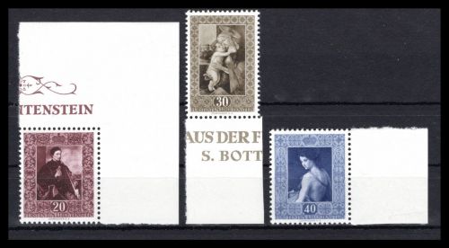 Liechtenstein MiNr. 306-308 postfrisch