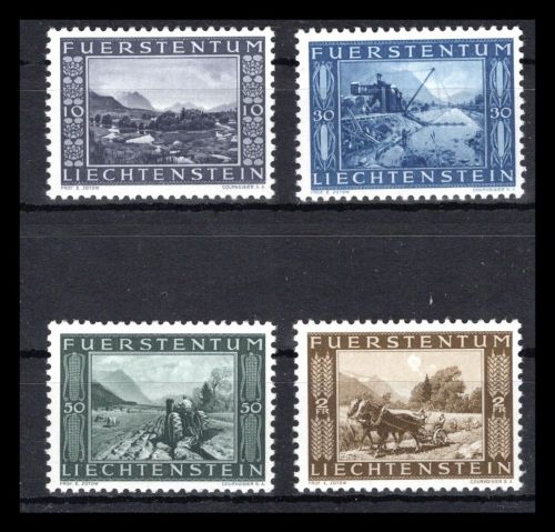 Liechtenstein MiNr. 218-221 postfrisch