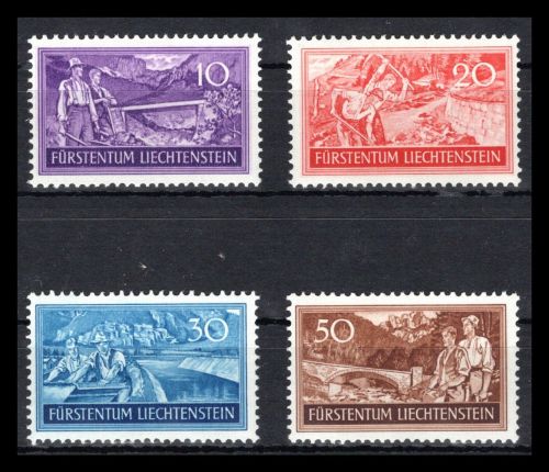 Liechtenstein MiNr. 152-155 postfrisch