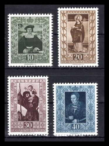 Liechtenstein MiNr. 311-314 postfrisch