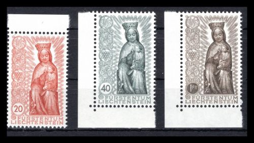 Liechtenstein MiNr. 329-331 postfrisch