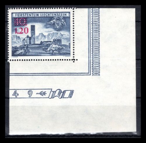Liechtenstein MiNr. 310 Eckrand postfrisch
