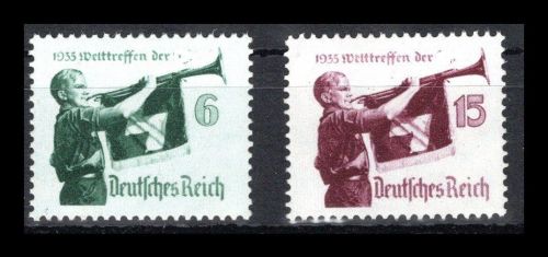 Deutsches Reich MiNr. 584-585 x postfrisch