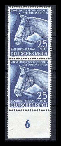 Deutsches Reich MiNr. 779 postfrisch als senkr. Paar