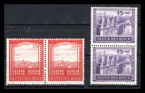 Deutsches Reich MiNr. 804-805 postfrisch als Paare