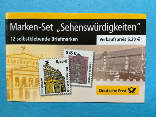 Bund Markenheftchen MiNr. MH 50 a B I SWK 2002 postfrisch