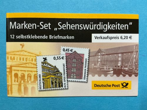 Bund Markenheftchen MiNr. MH 50 a A I SWK 2020 postfrisch