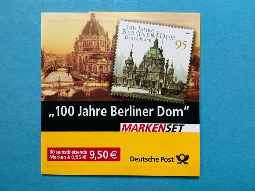 Bund Markenheftchen MiNr. MH 57 Berliner Dom 2006 - La Groß! postfrisch