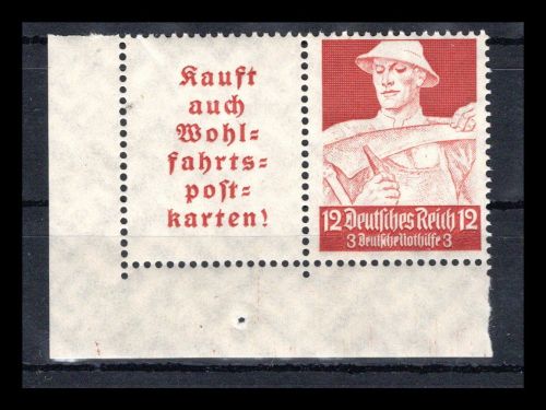 Deutsches Reich Zusammendrucke MiNr. W 101 postfrisch