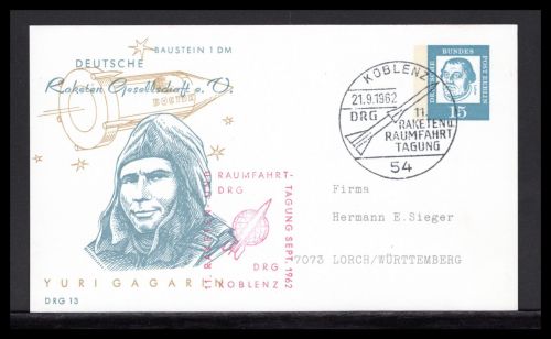 Bund DRG Baustein Yuri Gagarin