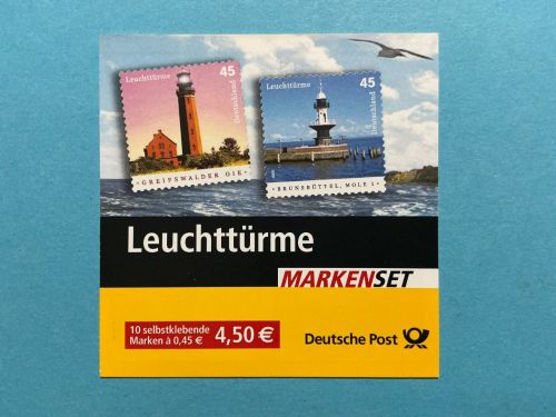 Bund Markenheftchen MiNr. MH 58 a Leuchttürme 2005 postfrisch
