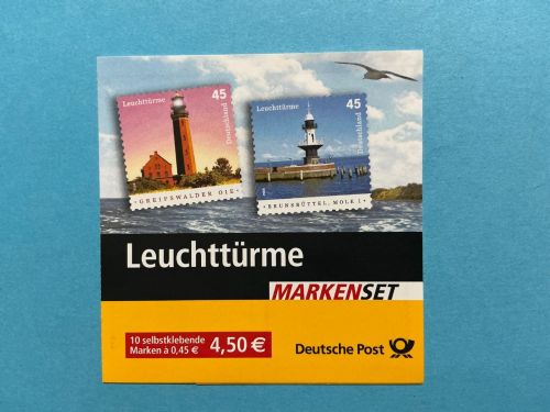 Bund Markenheftchen MiNr. MH 58 b I Leuchttürme 2005 postfrisch