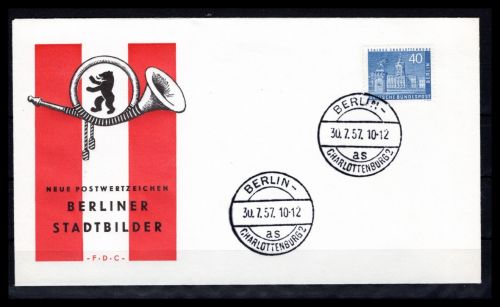 Berlin MiNr. 149 Ersttagsbriefe/ FDC Berliner Stadtbilder