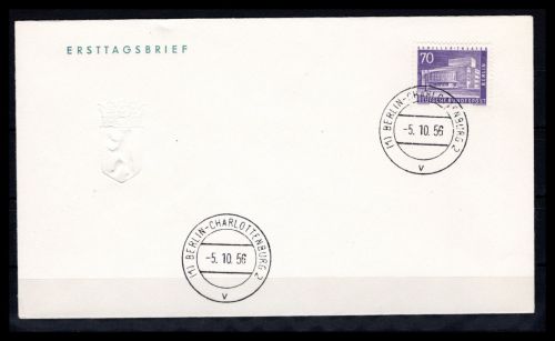 Berlin MiNr. 152 Ersttagsbriefe/ FDC Berliner Stadtbilder