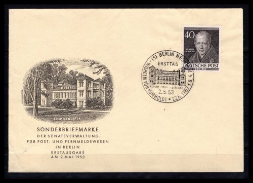 Berlin MiNr. 100 Ersttagsbriefe/ FDC SST Berlin