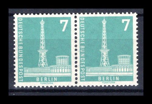 Berlin MiNr. 135 wv postfrisch waag. Paar