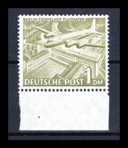 Berlin MiNr. 57 X postfrisch Unterrand gefaltet, geprüft Schlegel